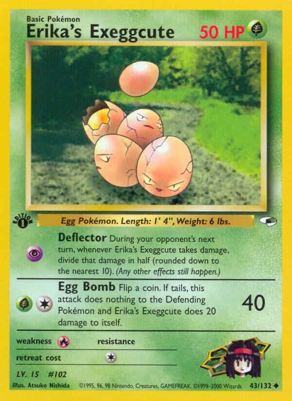 Erikas Exeggcute 43 (043/132) [G1]