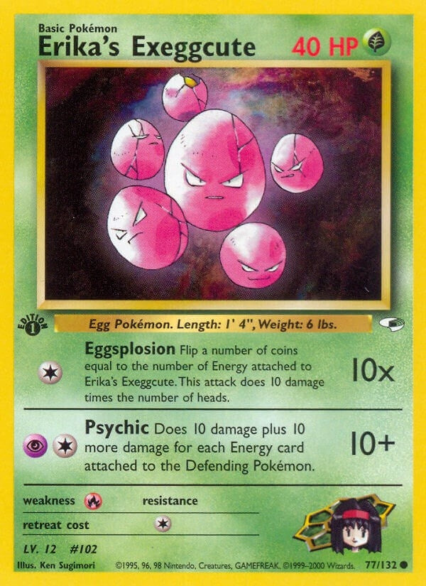 Erikas Exeggcute 77 (077/132) [G1]