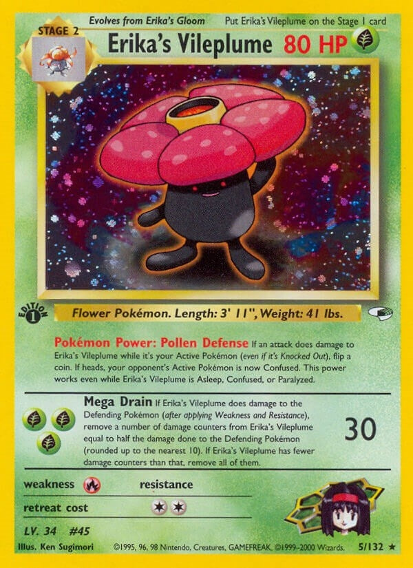 Erikas Vileplume (005/132) [G1]