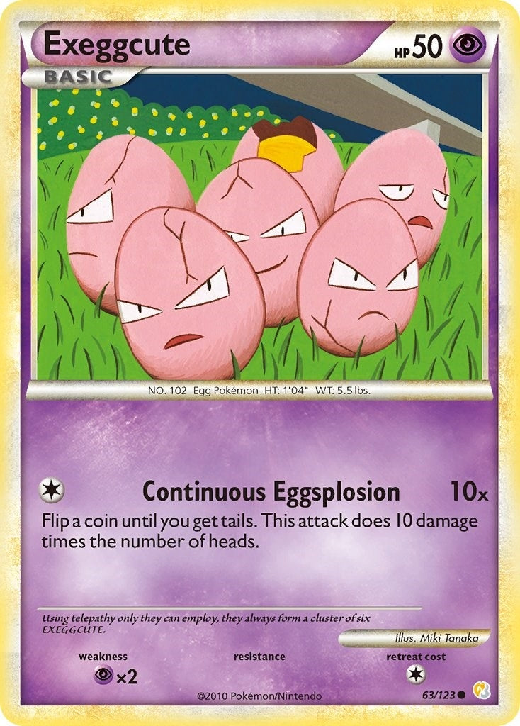 Exeggcute (63/123) [HS]