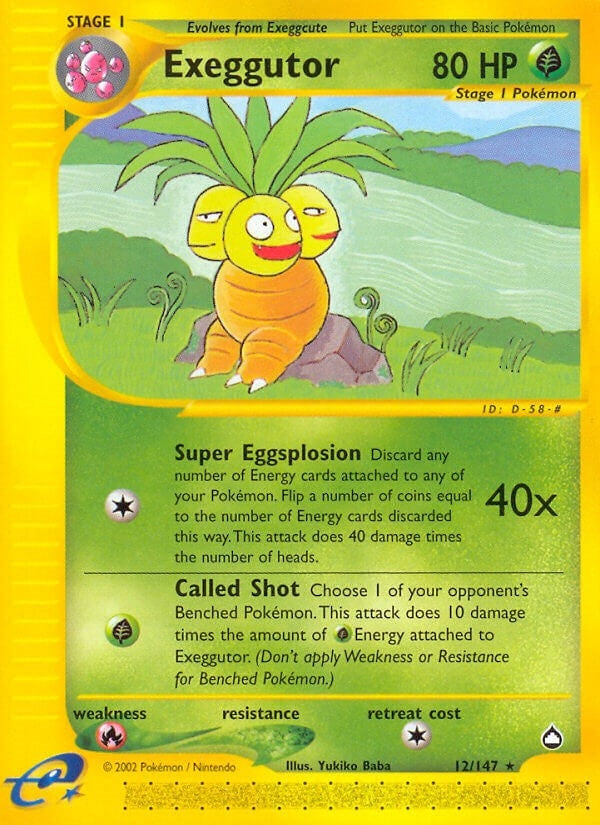 Exeggutor 12 (012/147) [AQ]