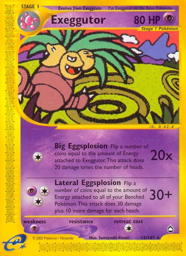 Exeggutor 13 (013/147) [AQ]
