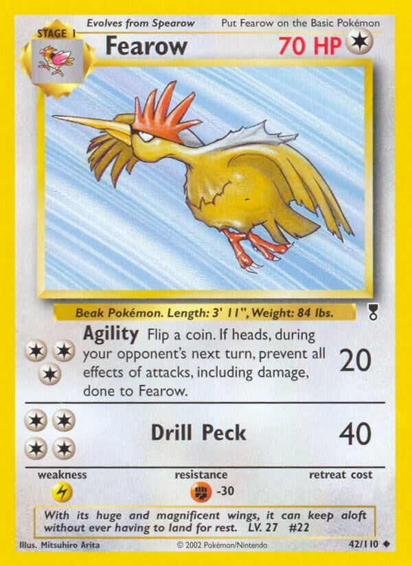 Fearow (042/110) (Legendary Collection)