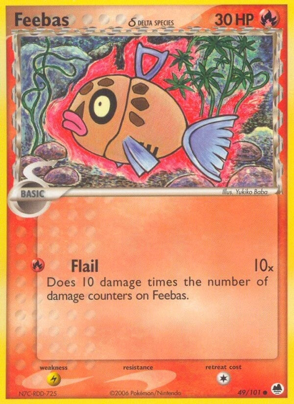 Feebas Delta Species (49/101) [DF]