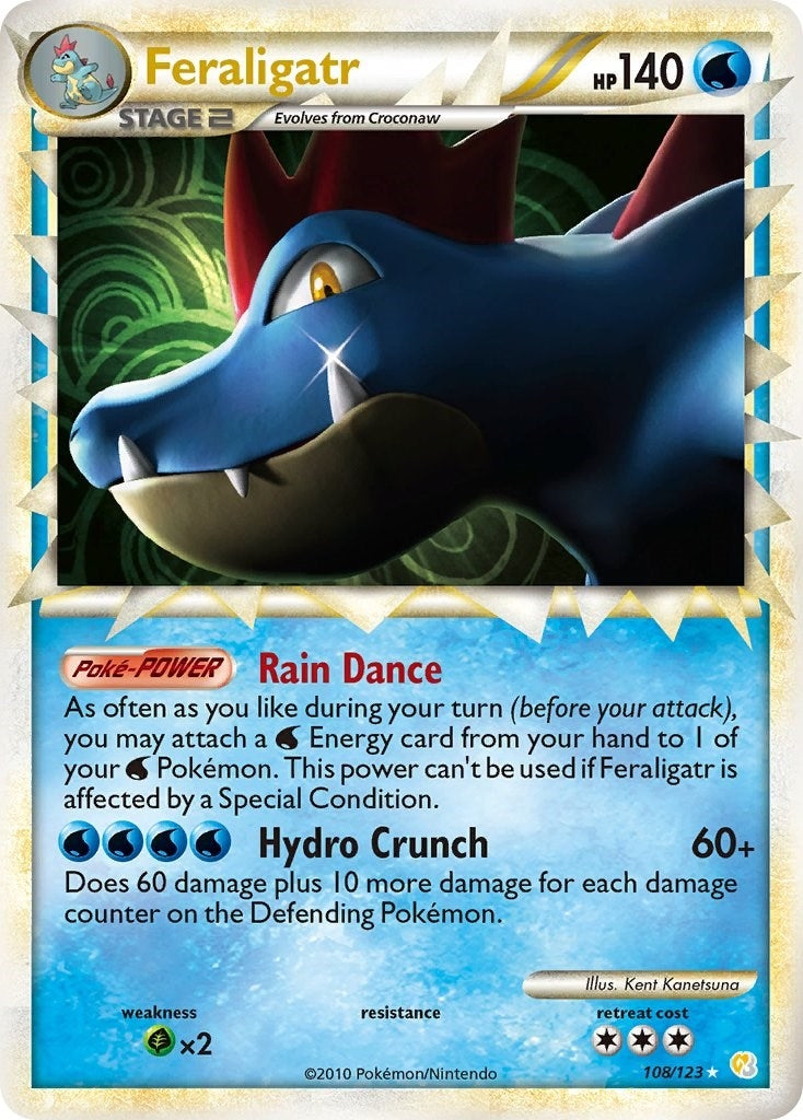 Feraligatr Prime (108/123) [HS]
