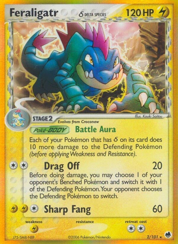 Feraligatr Delta Species (2/101) [DF]