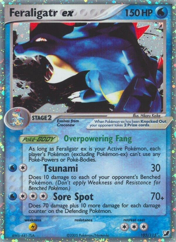Feraligatr ex (103/115) [UF]
