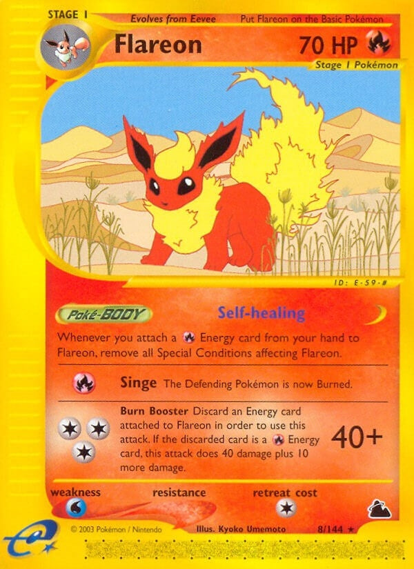 Flareon 8 (008/144) [SK]