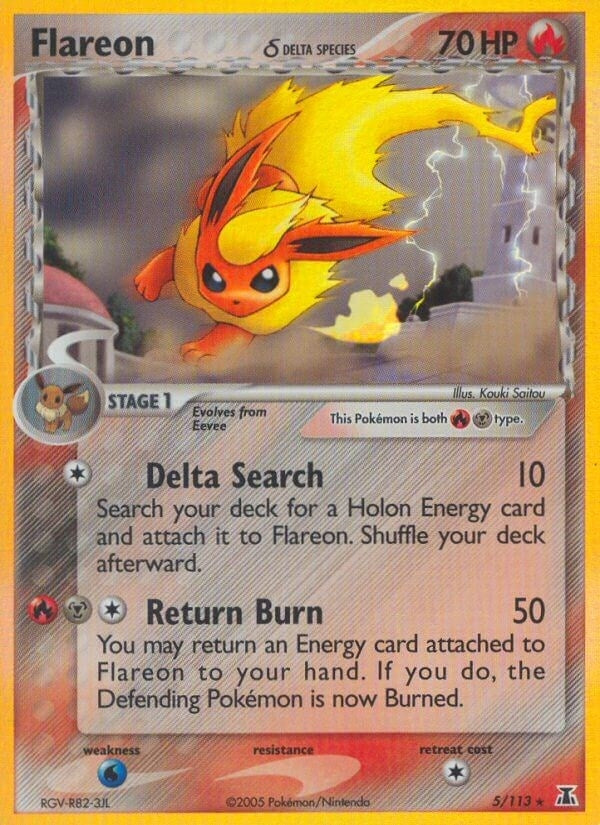 Flareon Delta Species (5/113) [DS]
