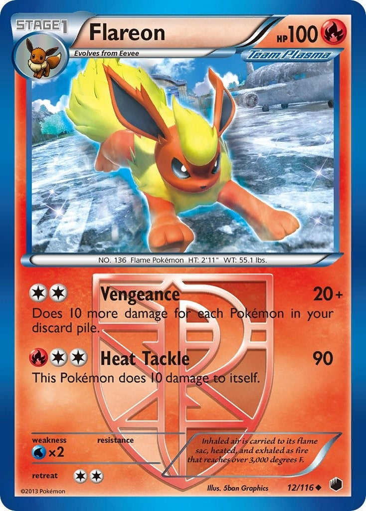 Flareon (Team Plasma) (12/116) (Plasma Freeze)