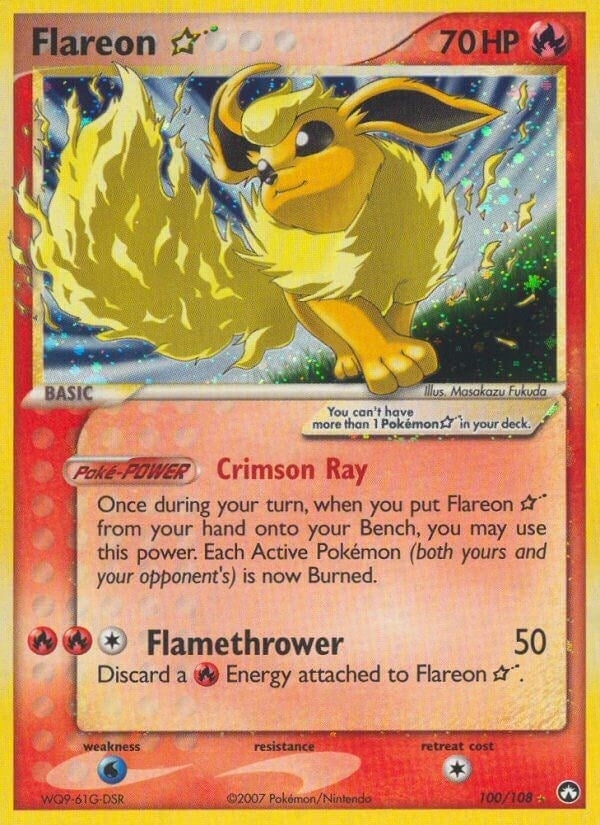 Flareon Star (100/108) [PK]