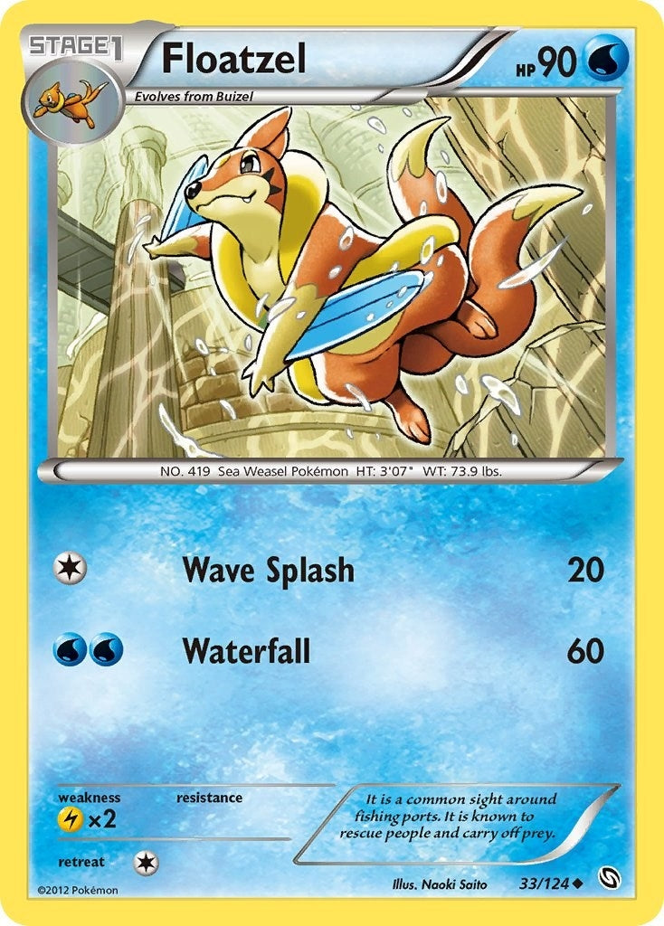Floatzel (33/124) [DRX]