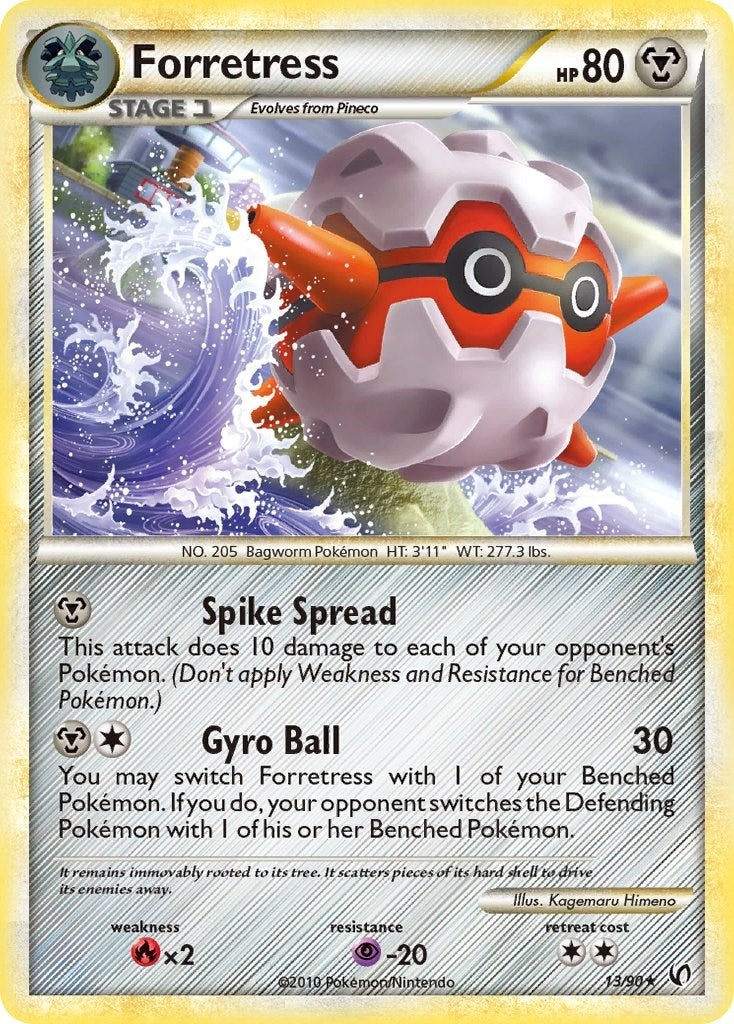 Forretress 13 (13/90) [UD]