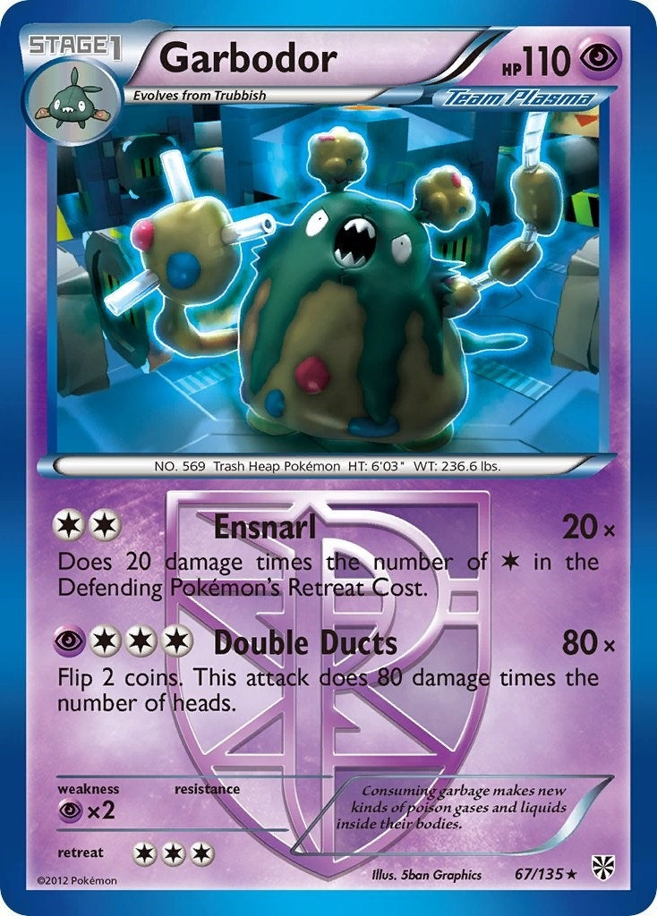 Garbodor Team Plasma 67 (67/135) [PLS]