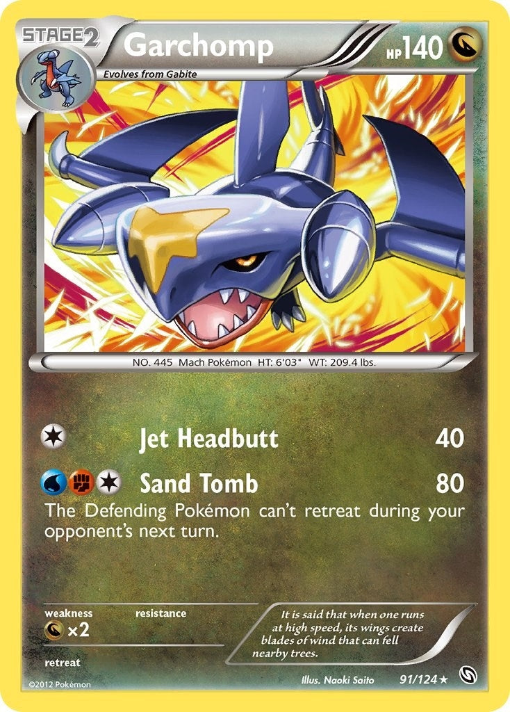 Garchomp 91 (91/124) [DRX]