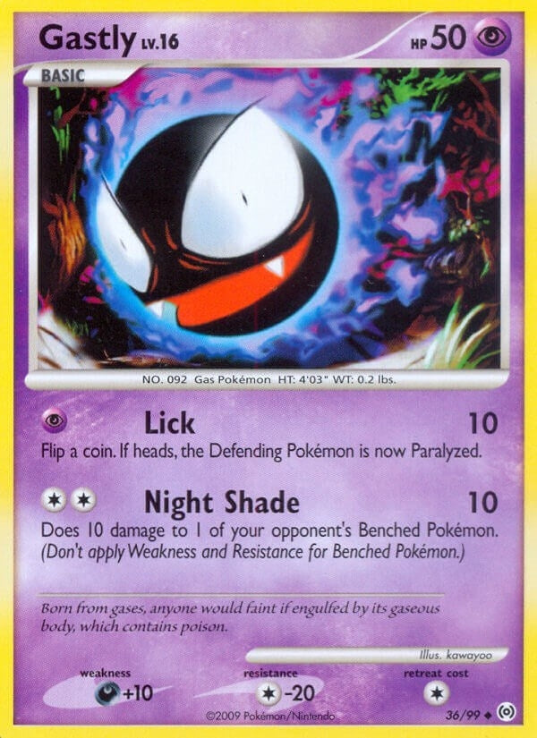 Gastly 36 (36/99) [AR]