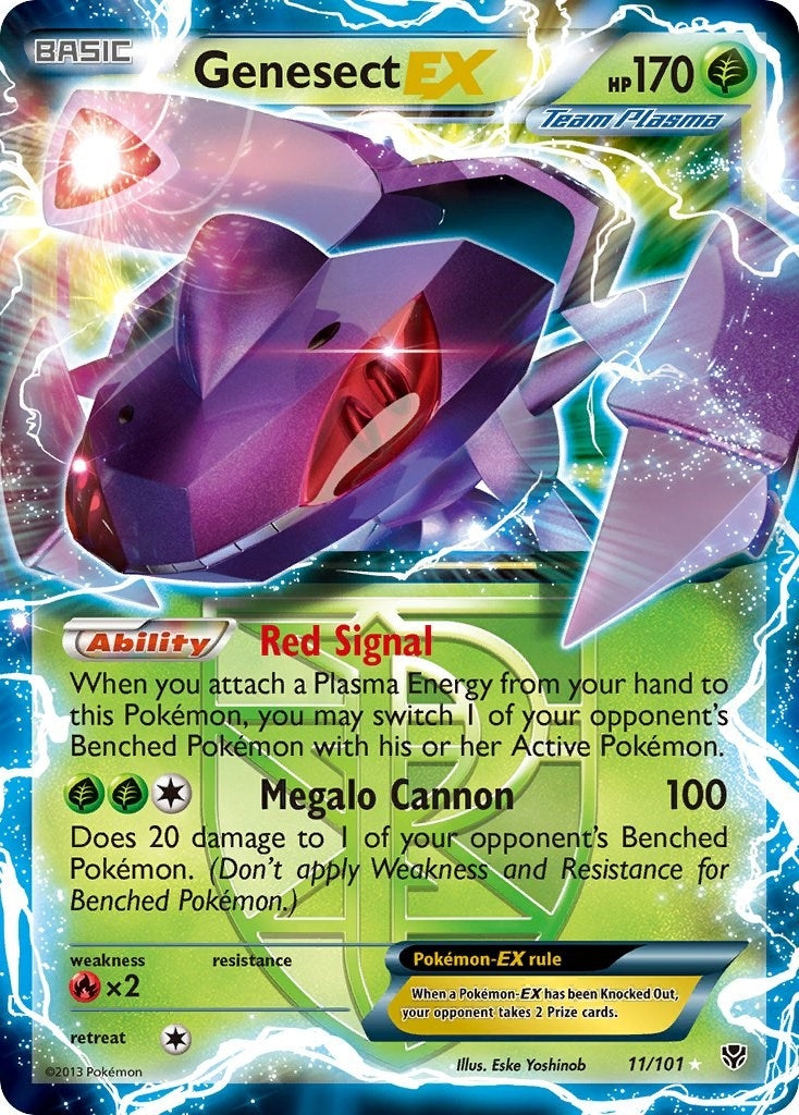 Genesect EX Team Plasma (11/101) [PLB]