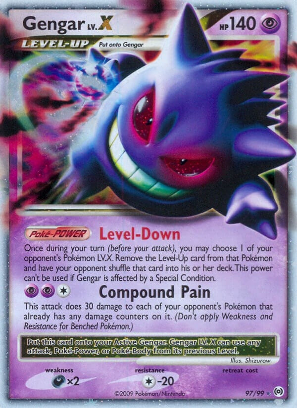 Gengar LvX (97/99) [AR]
