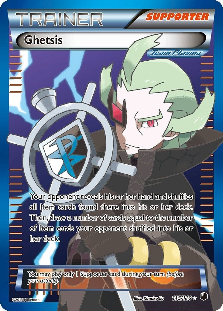 Ghetsis Team Plasma Full Art (115/116) [PLF]