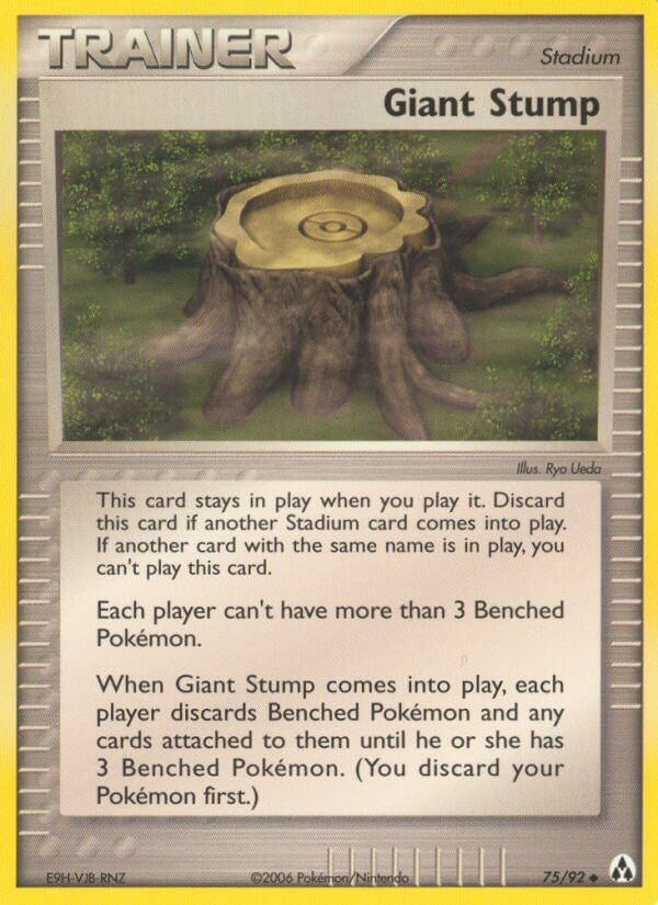 Giant Stump (75/92) [LM]