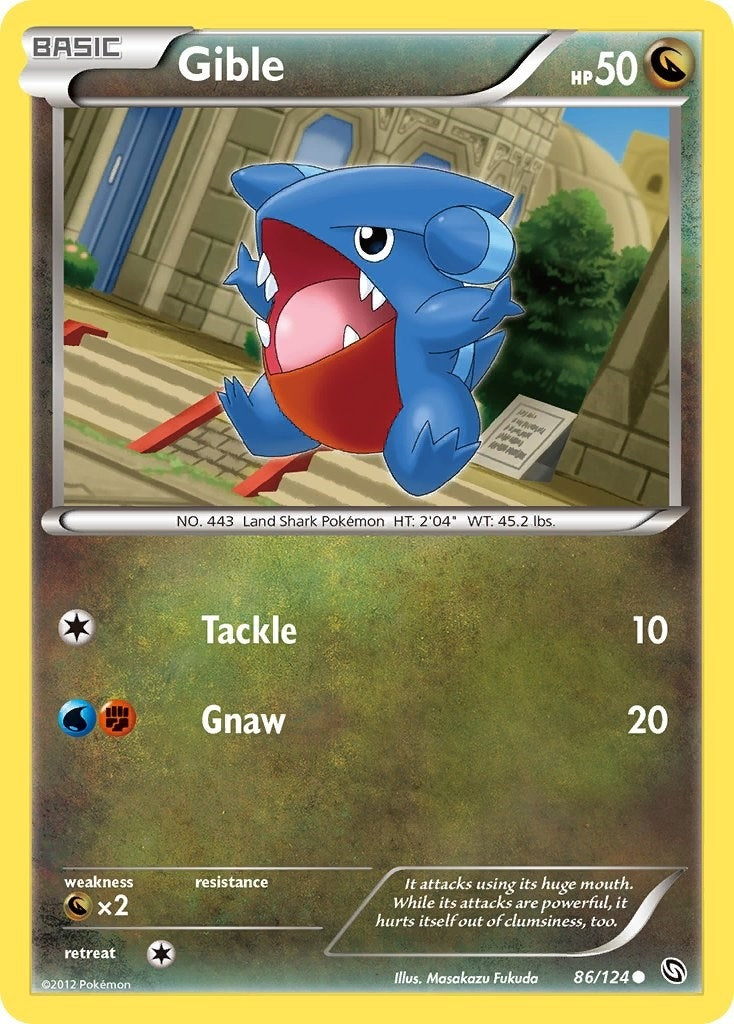 Gible 86 (86/124) [DRX]