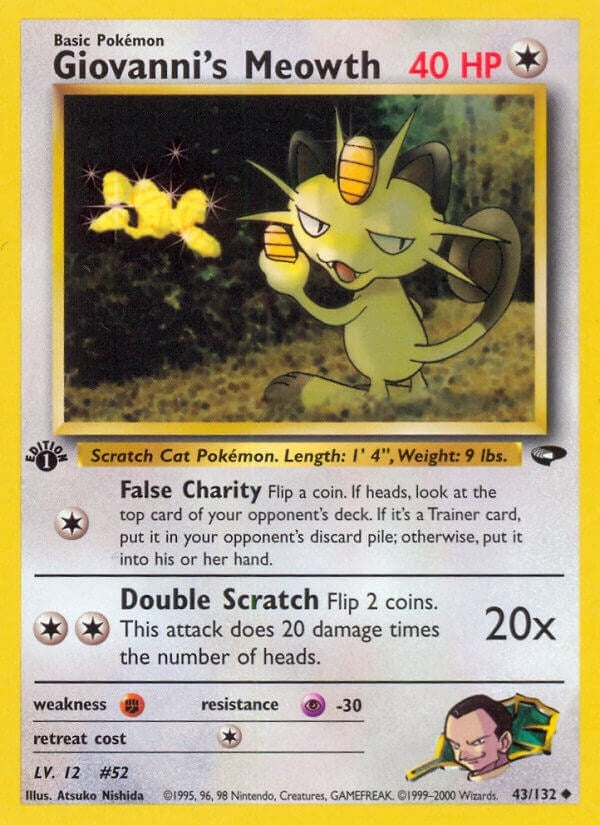 Giovannis Meowth 43 (043/132) [G2]