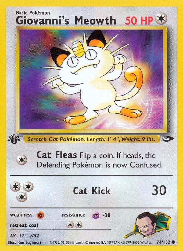 Giovannis Meowth 74 (074/132) [G2]