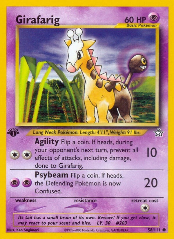 Girafarig (058/111) (Neo Genesis)