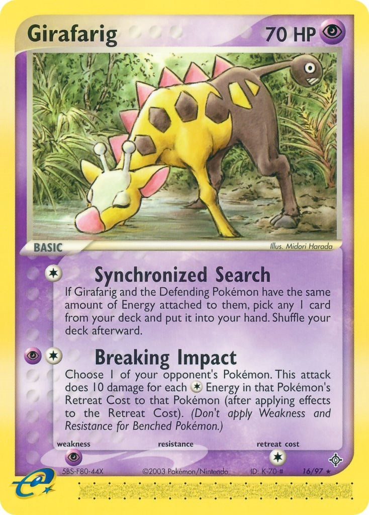 Girafarig (16/97) [DR]
