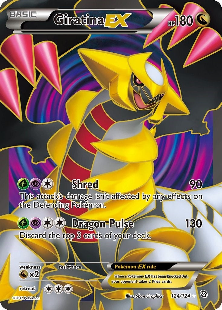 Giratina EX 124 Full Art (124/124) [DRX]