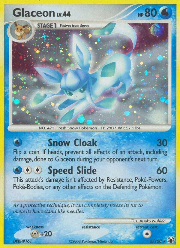Glaceon 5 (5/100) [MD]