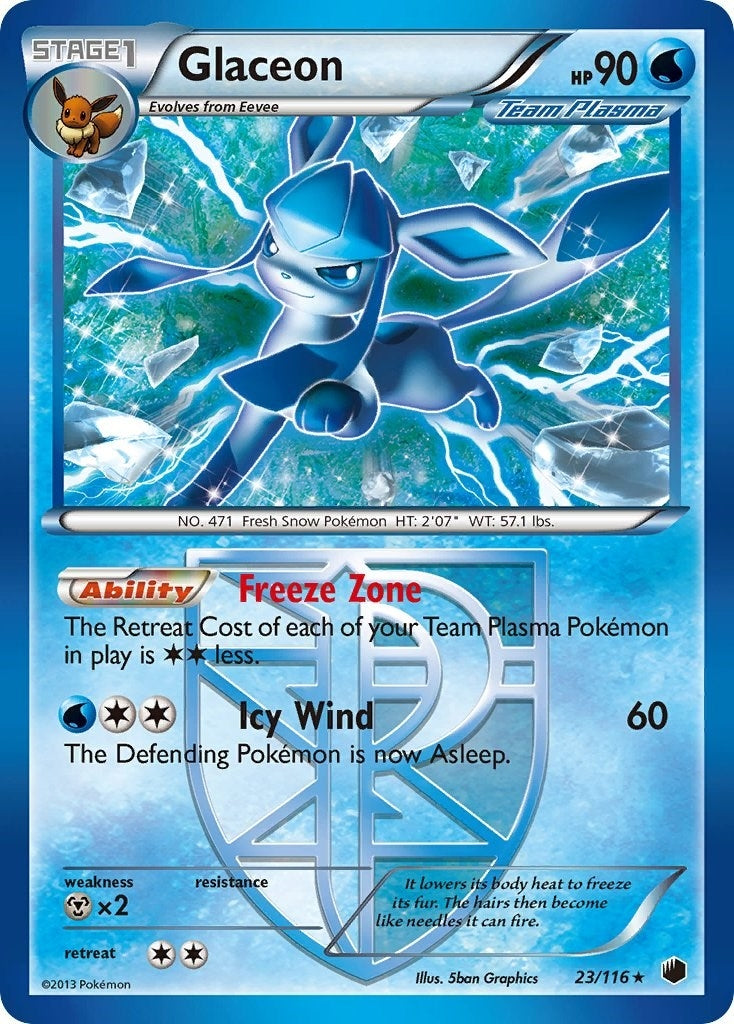 Glaceon Team Plasma (23/116) [PLF]