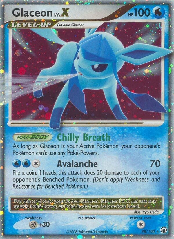 Glaceon LVX (98/100) [MD]
