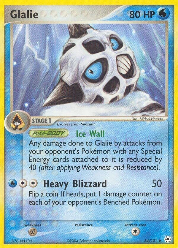 Glalie (34/101) [HL]