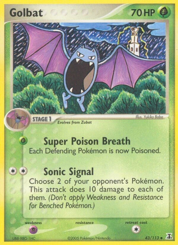 Golbat (43/113) (Delta Species)