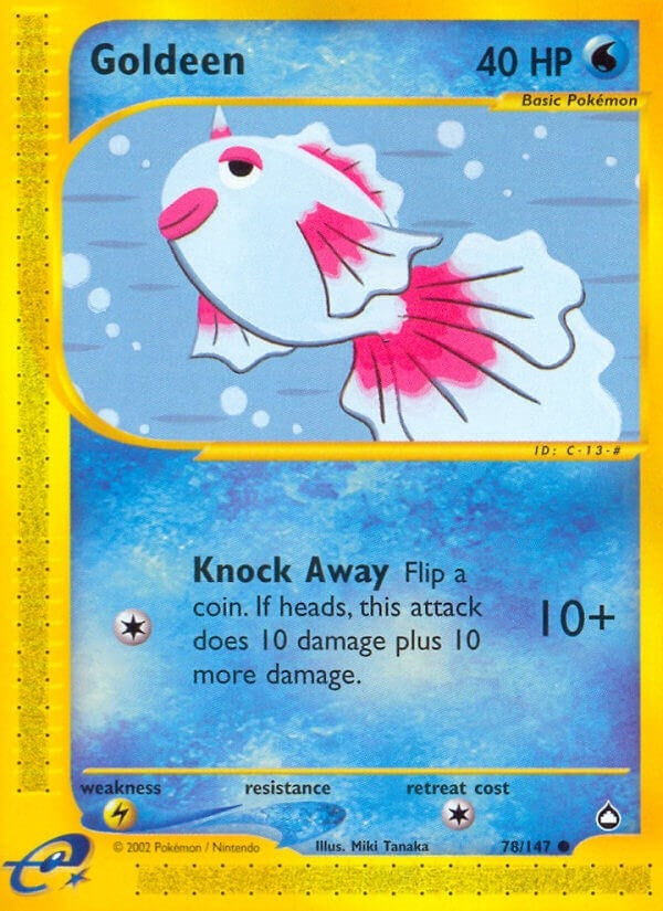 Goldeen (078/147) (Aquapolis)