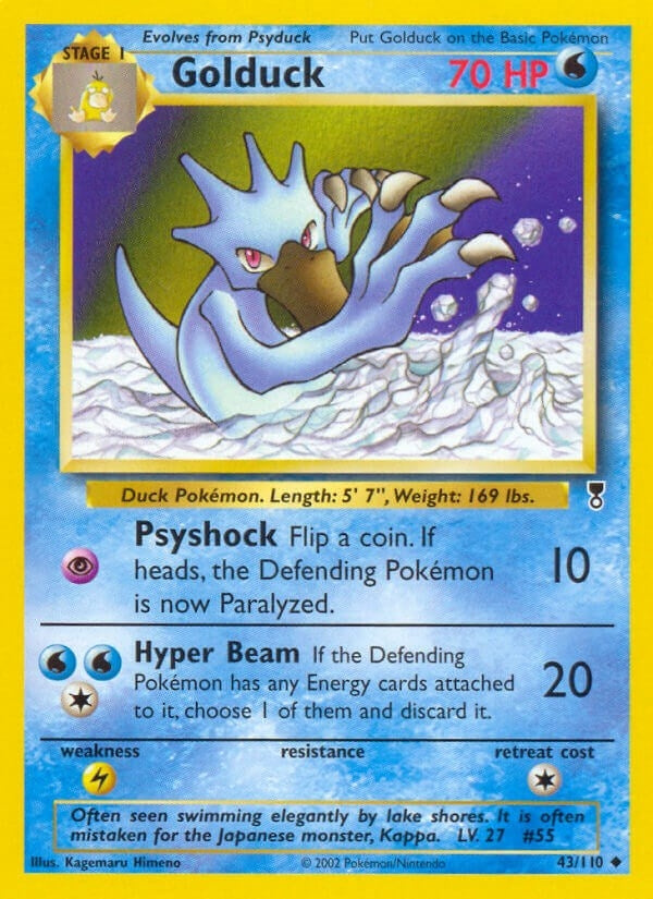 Golduck (043/110) (Legendary Collection)