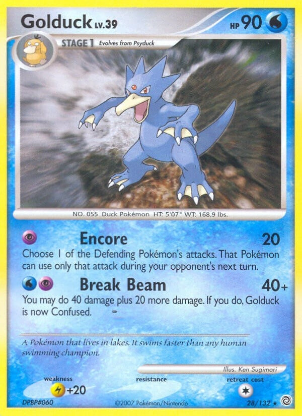 Golduck (28/132) (Secret Wonders)