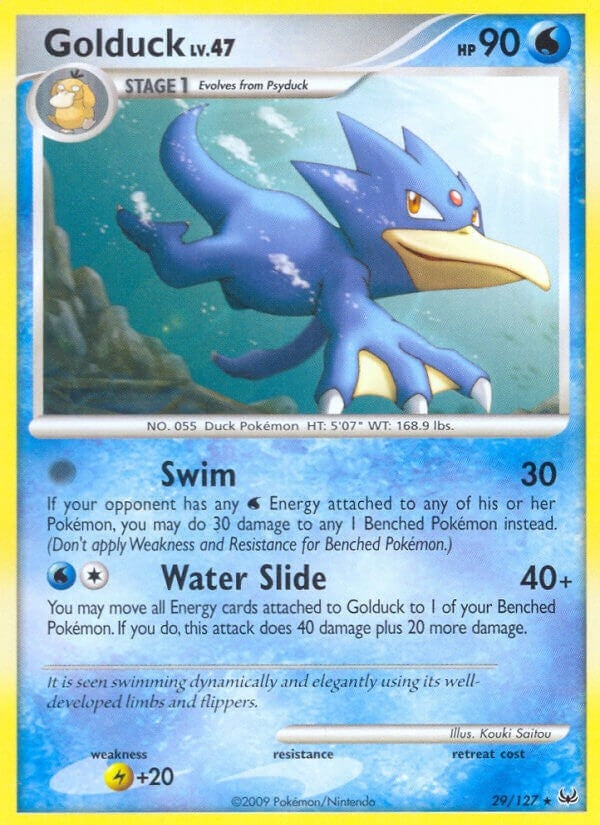 Golduck (29/127) (Platinum)