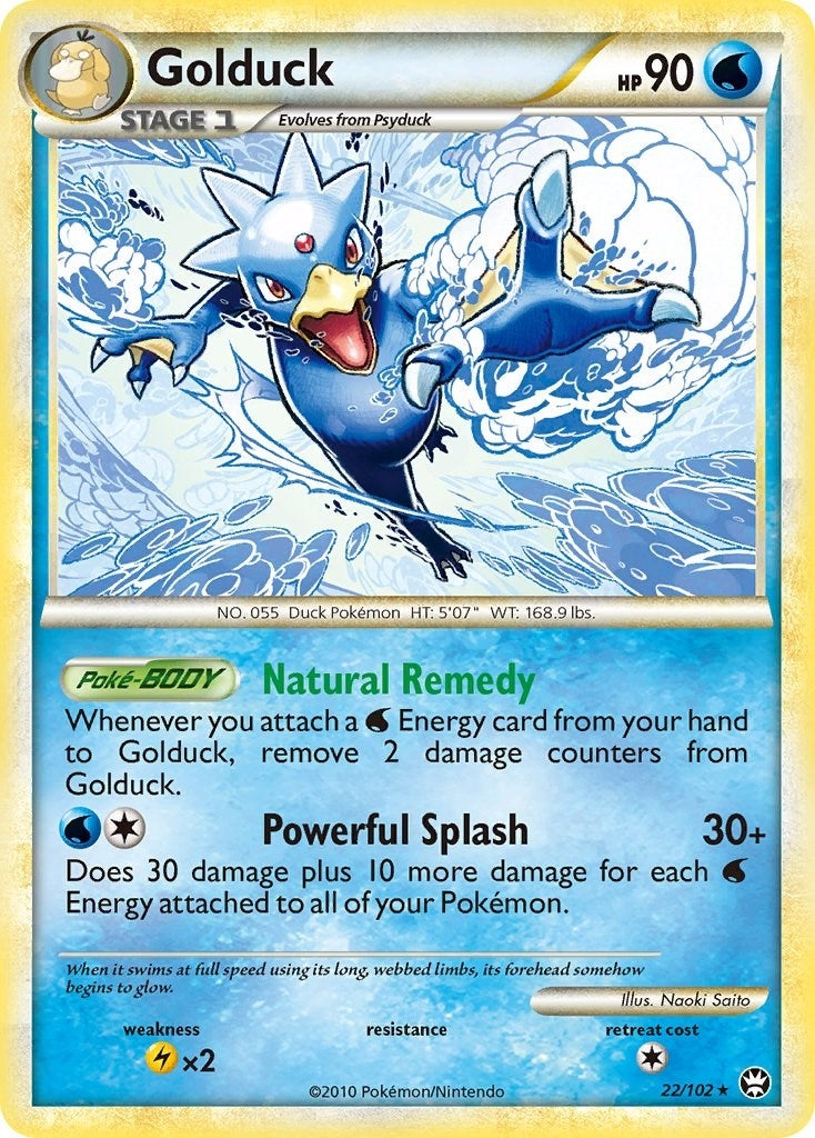 Golduck (22/102) (Triumphant)