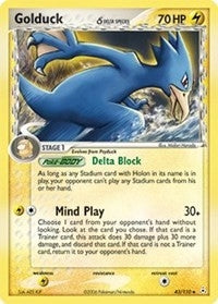 Golduck (Delta Species) (43/110) (Holon Phantoms)