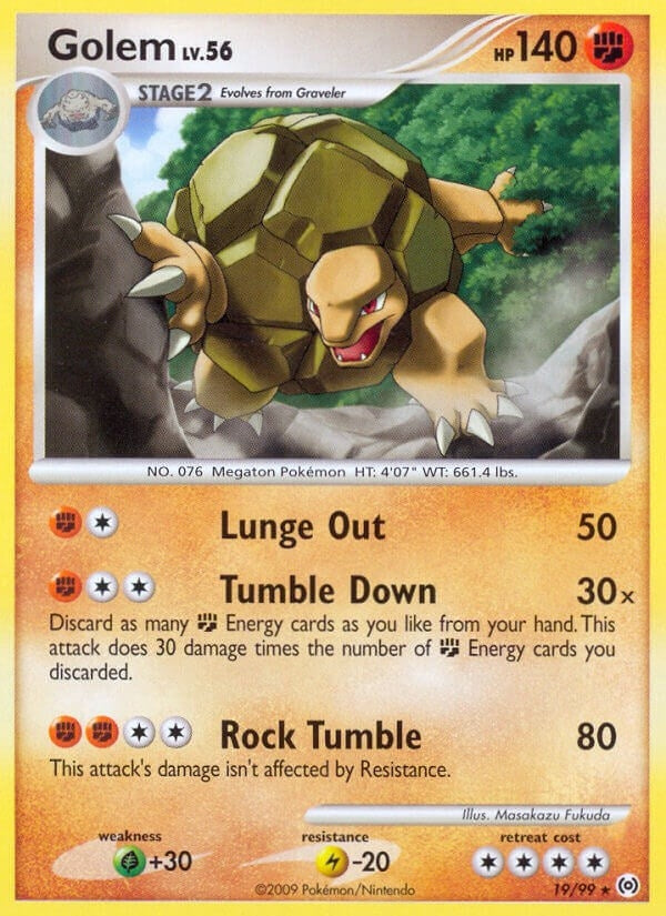 Golem (19/99) (Arceus)
