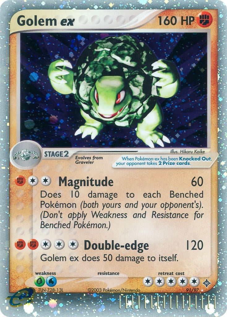 Golem ex (91/97) (Dragon)