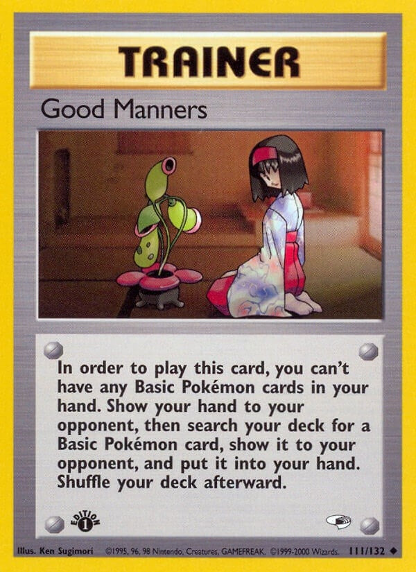 Good Manners (111/132) (Gym Heroes)