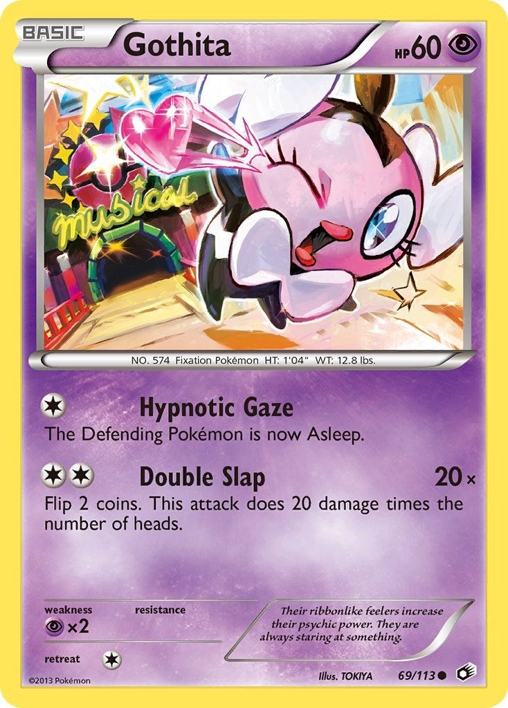 Gothita (69) (69/113) (Legendary Treasures)