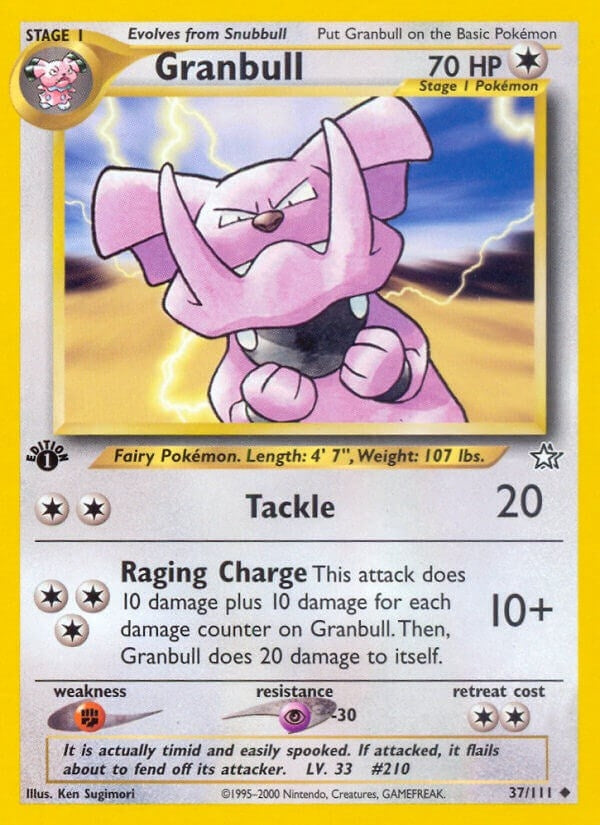Granbull (037/111) (Neo Genesis)