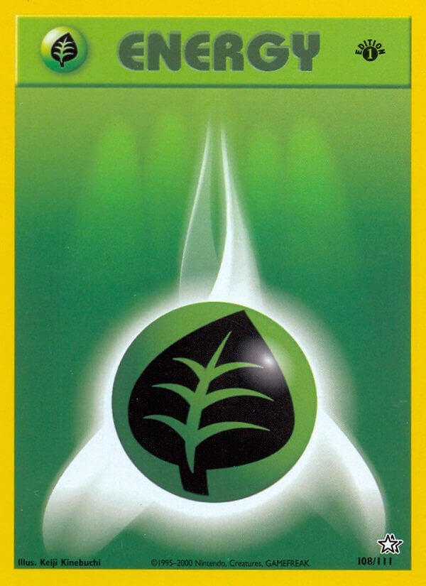 Grass Energy (108/111) (Neo Genesis)