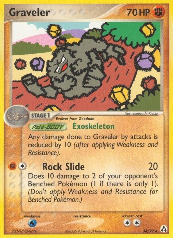 Graveler (34/92) (Legend Maker)