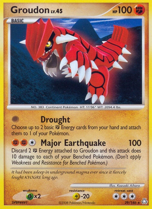Groudon (29/146) [LA]