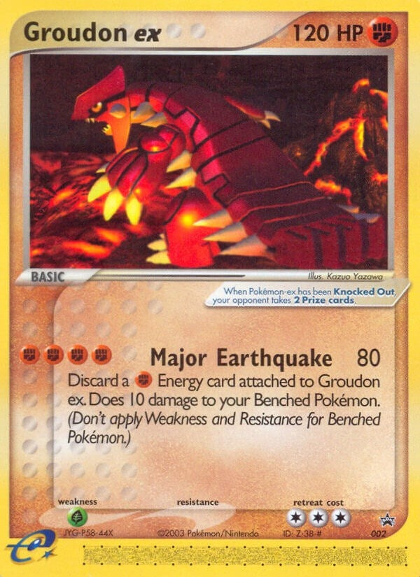 Groudon ex 002 Nintendo Power Magazine (002) [PR]